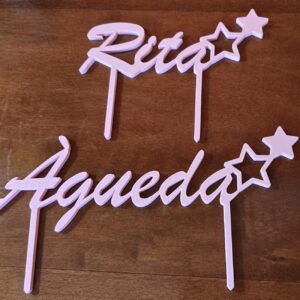 Toppers para tartas