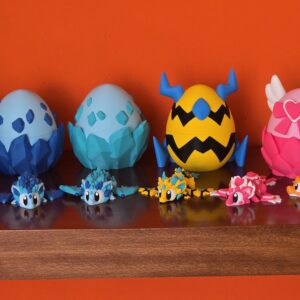 Dragones y huevos de dragón