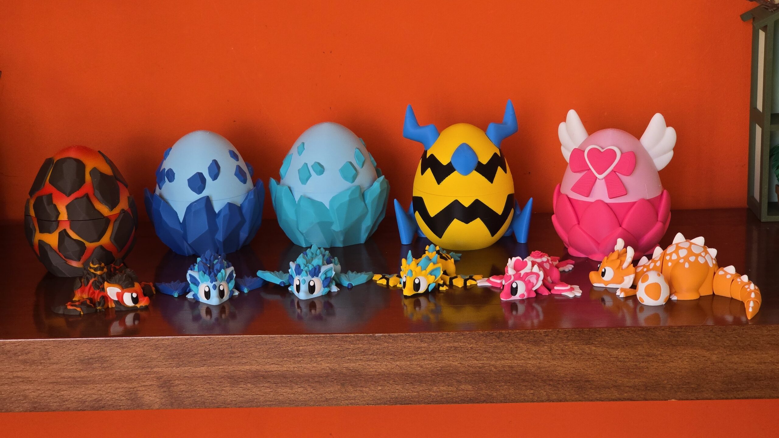 Dragones y huevos de dragón